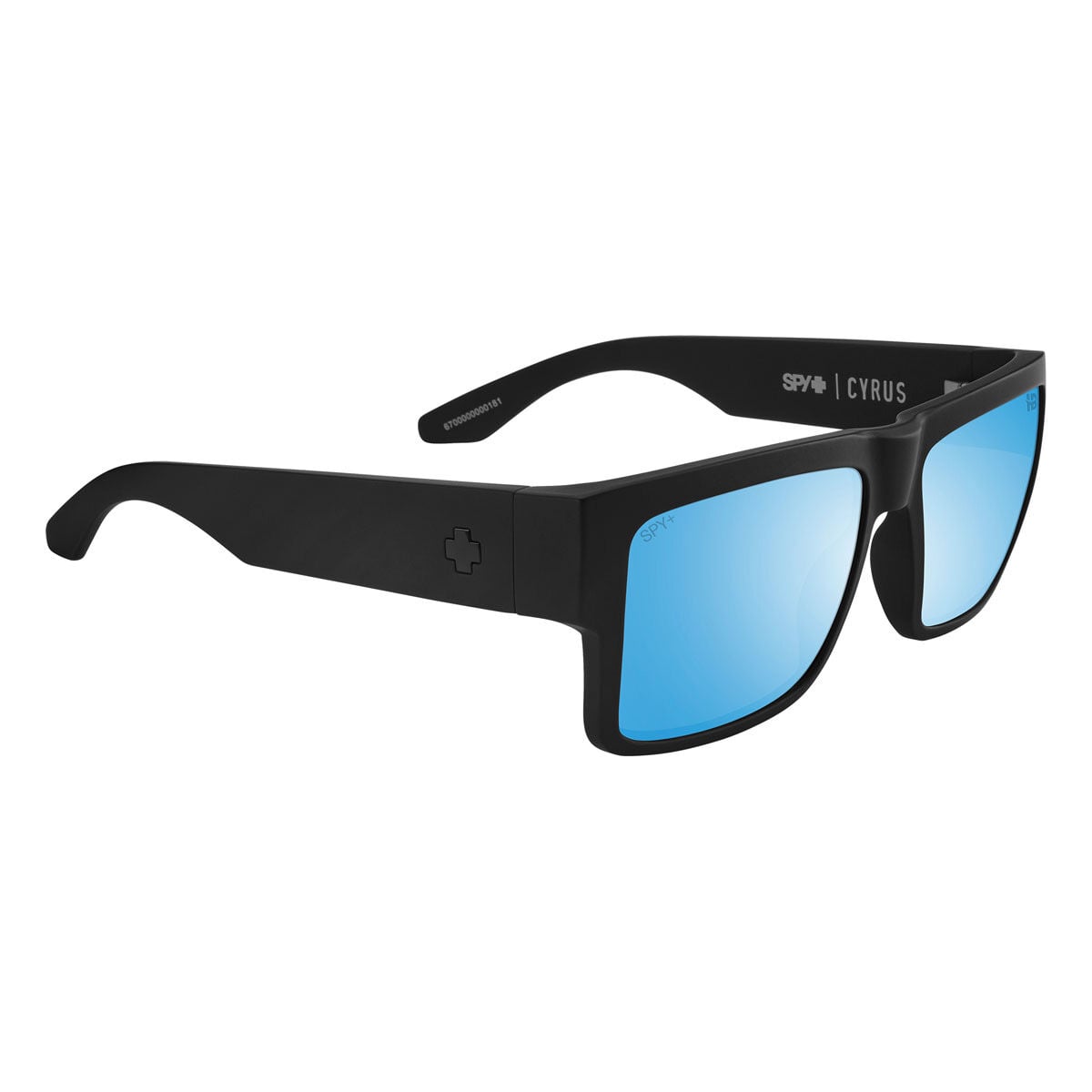 CYRUS, Matte Black-Happy Boost Polar with Ice Blue Mirror, hi-res image number null